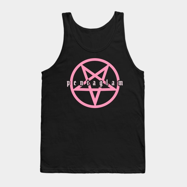 Pentaglam Tank Top by Jennifer Elder Art